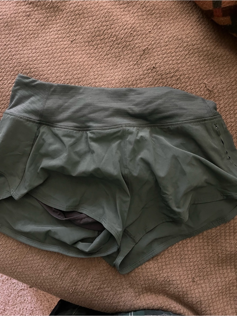 Outdoor Voices Forest Green Performance Shorts